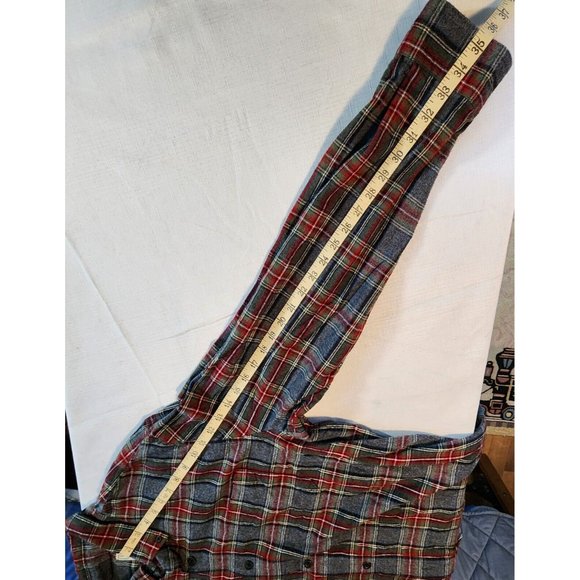 L.L. Bean Men's Flannel Shirt Size XL Regular Slightly Fitted Button Down - Picture 5 of 9